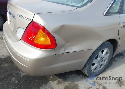 2001 Toyota Avalon Xls from USA, damaged, VIN 4T1BF28B21U160380